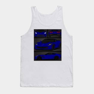 Z06 NAVY Tank Top